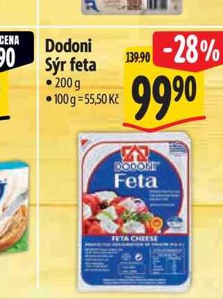   Dodoni Sýr feta  200 g  