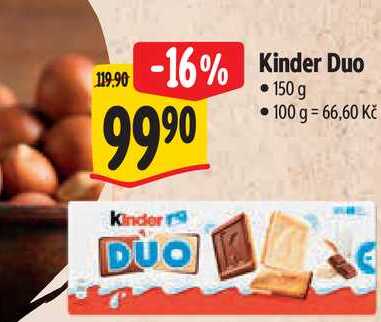   Kinder Duo  150 g 