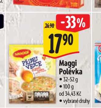  Maggi Polévka 32-52 g  