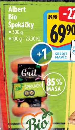 Albert Bio Spekáčky, 300 G