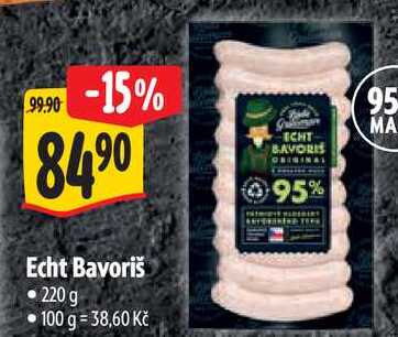 Echt Bavoriš, 220 g 
