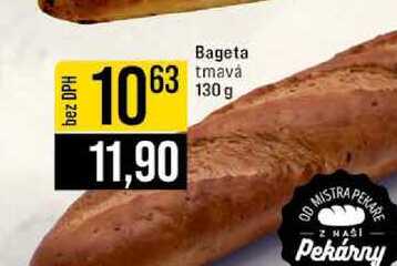 Bageta tmavá 130 g 