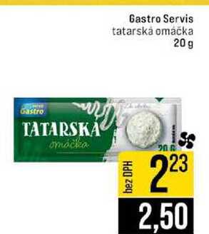 Gastro Servis tatarská omáčka 20g 