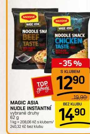 MAGIC ASIA NUDLE INSTANTNÍ 62g
