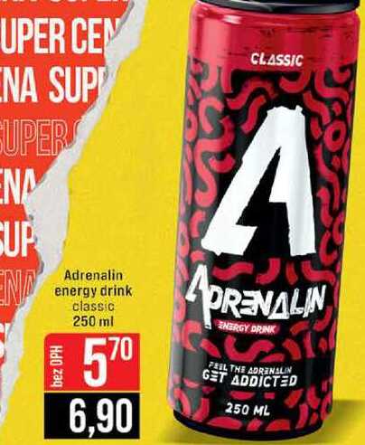 Adrenalin energy drink classic 250 ml 