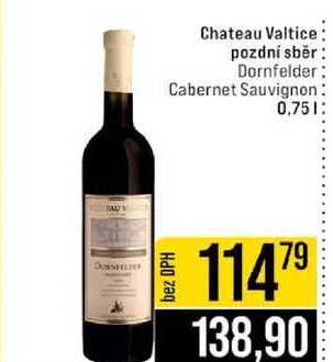 Chateau Valtice pozdní sběr Dornfelder Cabernet Sauvignon 0,75l