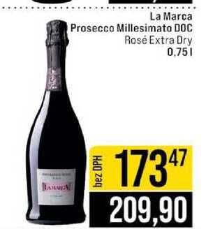 La Marca Prosecco Millesimato DOC Rosé Extra Dry 0,75l