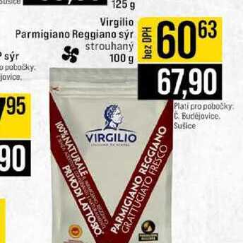 Virgilio Parmigiano Reggiano sýr strouhaný 100 g