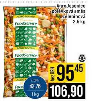 Agro Jesenice polévková směs zeleninová 2,5 kg 