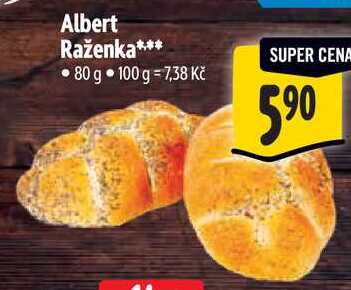 Albert Raženka, 80 g