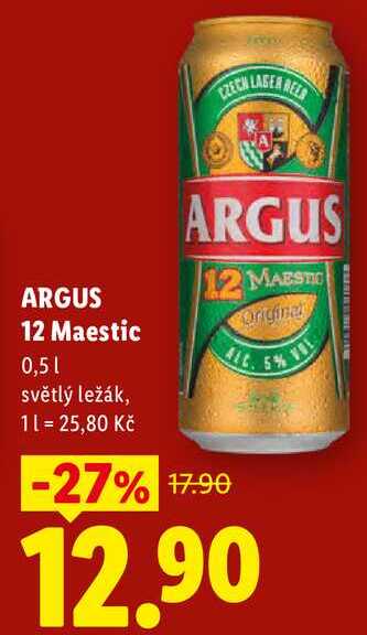 ARGUS 12 Maestic, 0,5 l