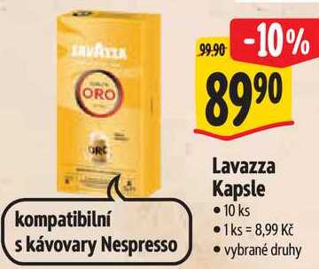 Lavazza Kapsle, 10 ks