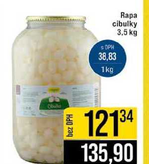 Rapa cibulky 3,5 kg