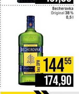 Becherovka Original 38% 0,5l