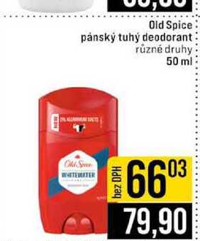 Old Spice pánský tuhý deodorant různé druhy 50 ml 