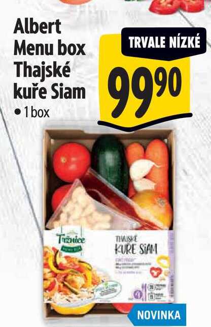 Albert Menu box Thajské kuře Siam