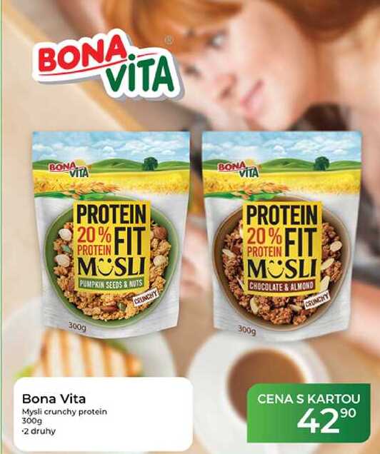 Bona Vita Mysli crunchy protein 300g 