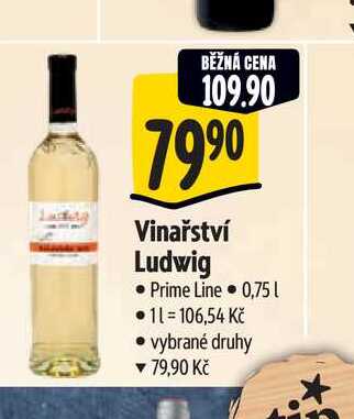  Vinařství Ludwig  0,75 l