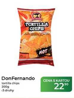 DonFernando tortilla chips 200 g
