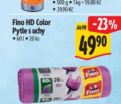 Fino HD Color Pytle s uchy  601 20 ks 