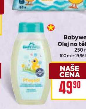 Babywel Olej na tělo 250 ml   