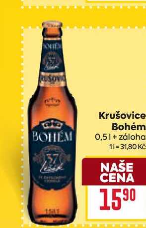 Krušovice Bohém 0,5l