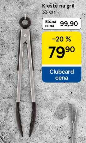 Kleště na gril 33 cm 