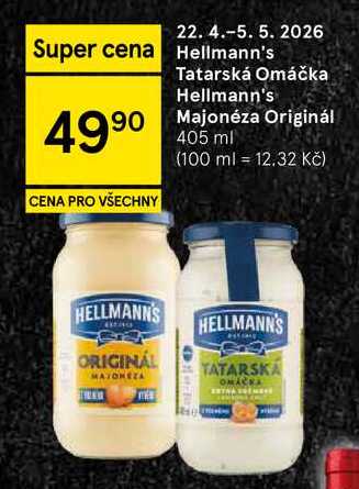 Hellmann's Majonéza Originál, 405 ml  