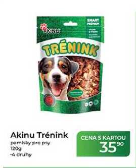 Akinu Trénink pamlsky pro psy 120g 