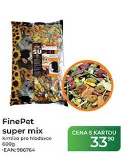 FinePet super mix krmivo pro hlodavce 600g 