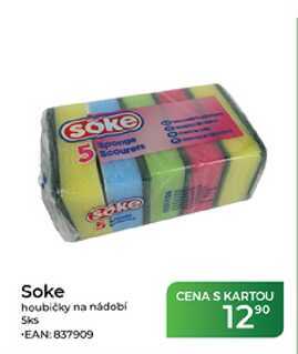 Soke houbičky na nádobí 5 ks