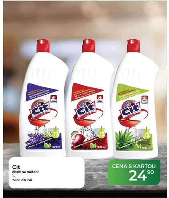 Cit čistič na nádobí 1 L
