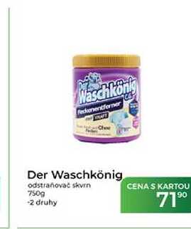 Der Waschkönig odstraňovač skvrn 750g  