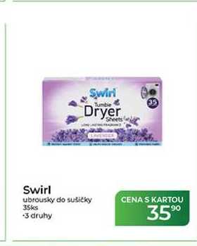 Swirl ubrousky do sušičky 35ks  