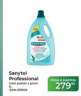 Sanytol Professional čistič podlah a ploch 5L