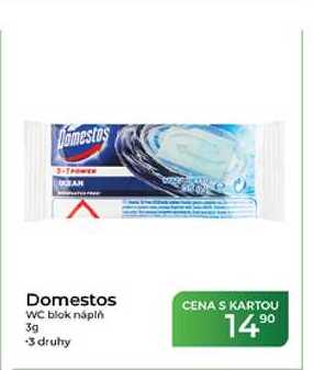 Domestos WC blok náplň 3g  