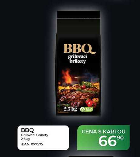 BBQ grilovaci brikety 2,5 kg 
