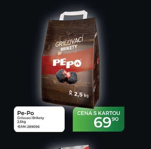 Pe-Po Grilovací Brikety 2.5kg 