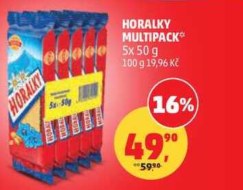 HORALKY MULTIPACK, 5x 50 g  