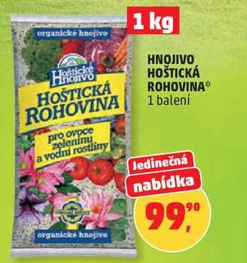 HNOJIVO HOŠTICKÁ ROHOVINA, 1 balení