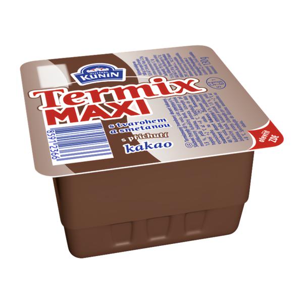 Mlékárna Kunín Termix MAXI s příchutí kakao