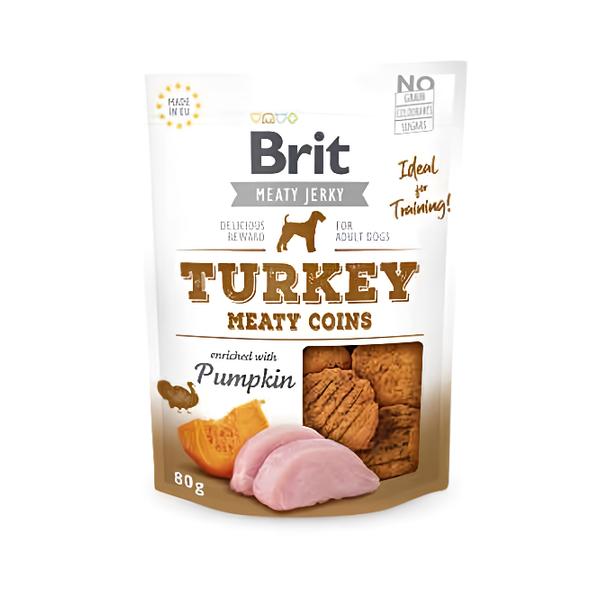 Brit Jerky Turkey Meaty Coins