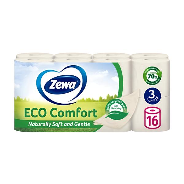 Zewa Eco Comfort toaletní papír 3vrstvý, 16 rolí