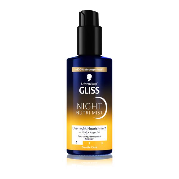 Gliss Noční vyživující lehký sprej Night Nutri Mist