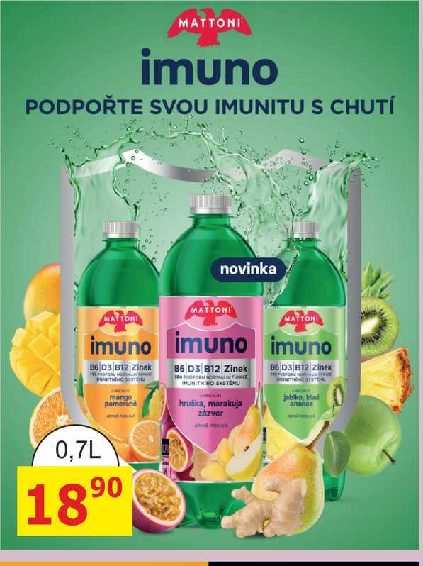 MATTONI imuno 0,7L 