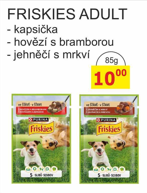 FRISKIES kapsička pro psy 85g 