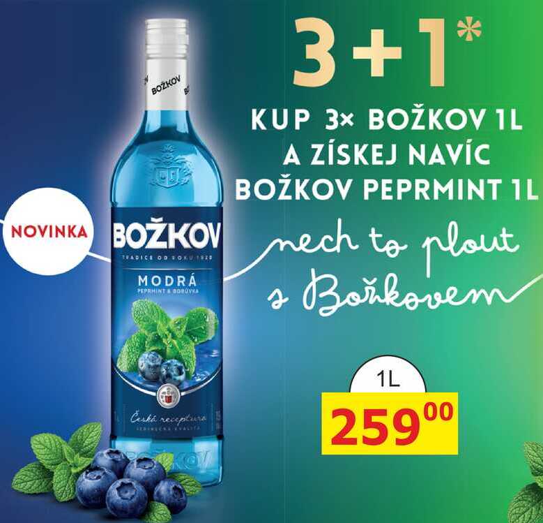 BOŽKOV Modrá 1l