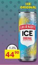 SMIRNOFF ICE ORIGINAL 0,25L míchaný nápoj v plechu