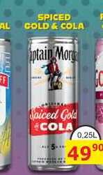 Captain Morgan & COLA 0,25L míchaný nápoj v plechu