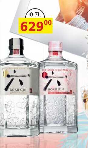 Roku Gin 0,7l 43%